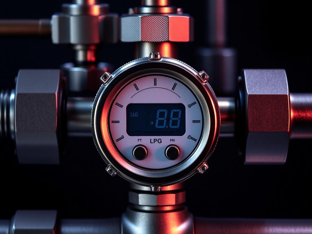 LPG truck with SAMPI metering and digital delivery register
